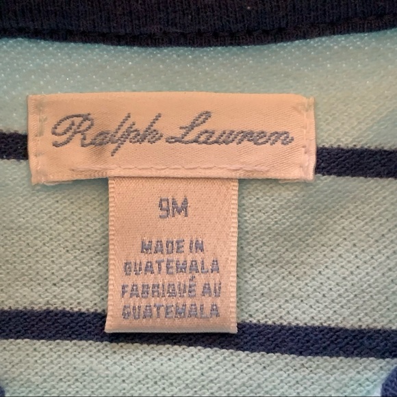 Ralph Lauren baby polo shirt 9 months - Picture 2 of 6